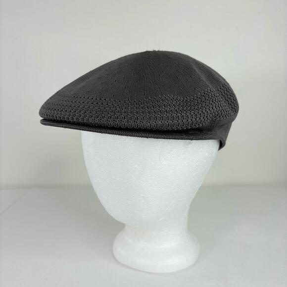 KANGOL Cap Men’s Medium Gray Tropic 504 Ventair Cabbie Newsboy Golf Caddy Hat - Picture 1 of 9